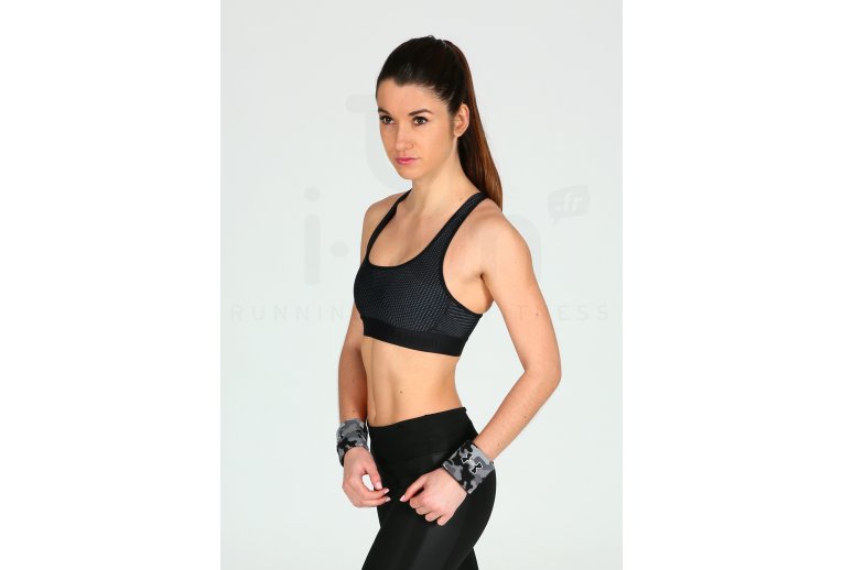 Under Armour Sujetador deportivo Crossback Embossed Elastic