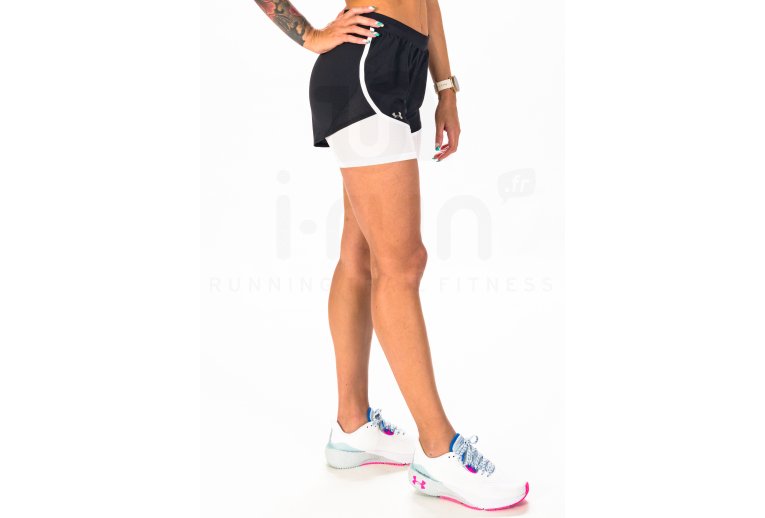 Under Armour pantal�n corto Fly By Elite 2 en 1