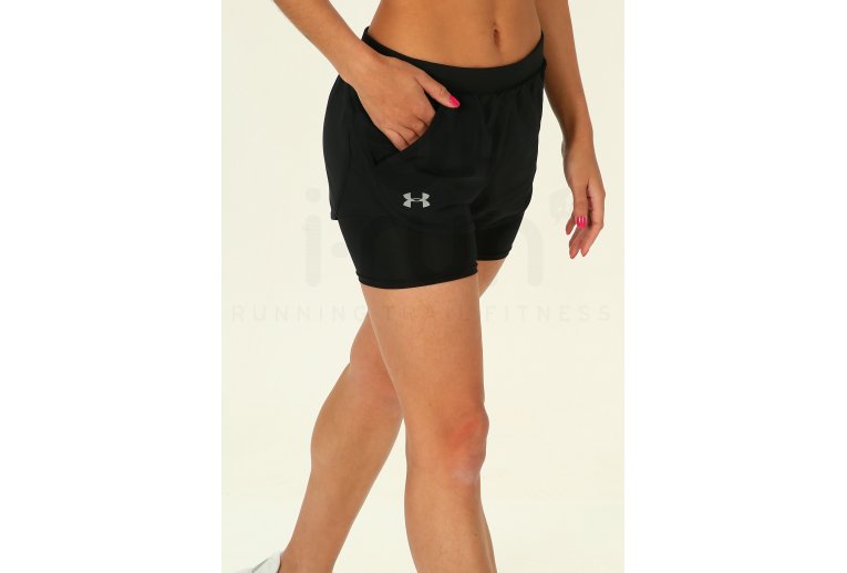Under Armour pantaln corto Fly By Mini 2in1