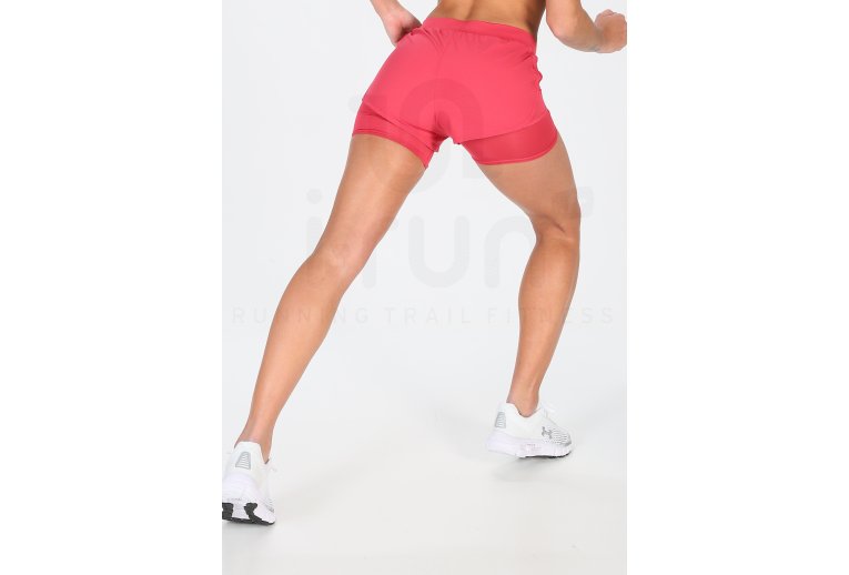 Under Armour pantal�n corto Fly By Mini 2in1