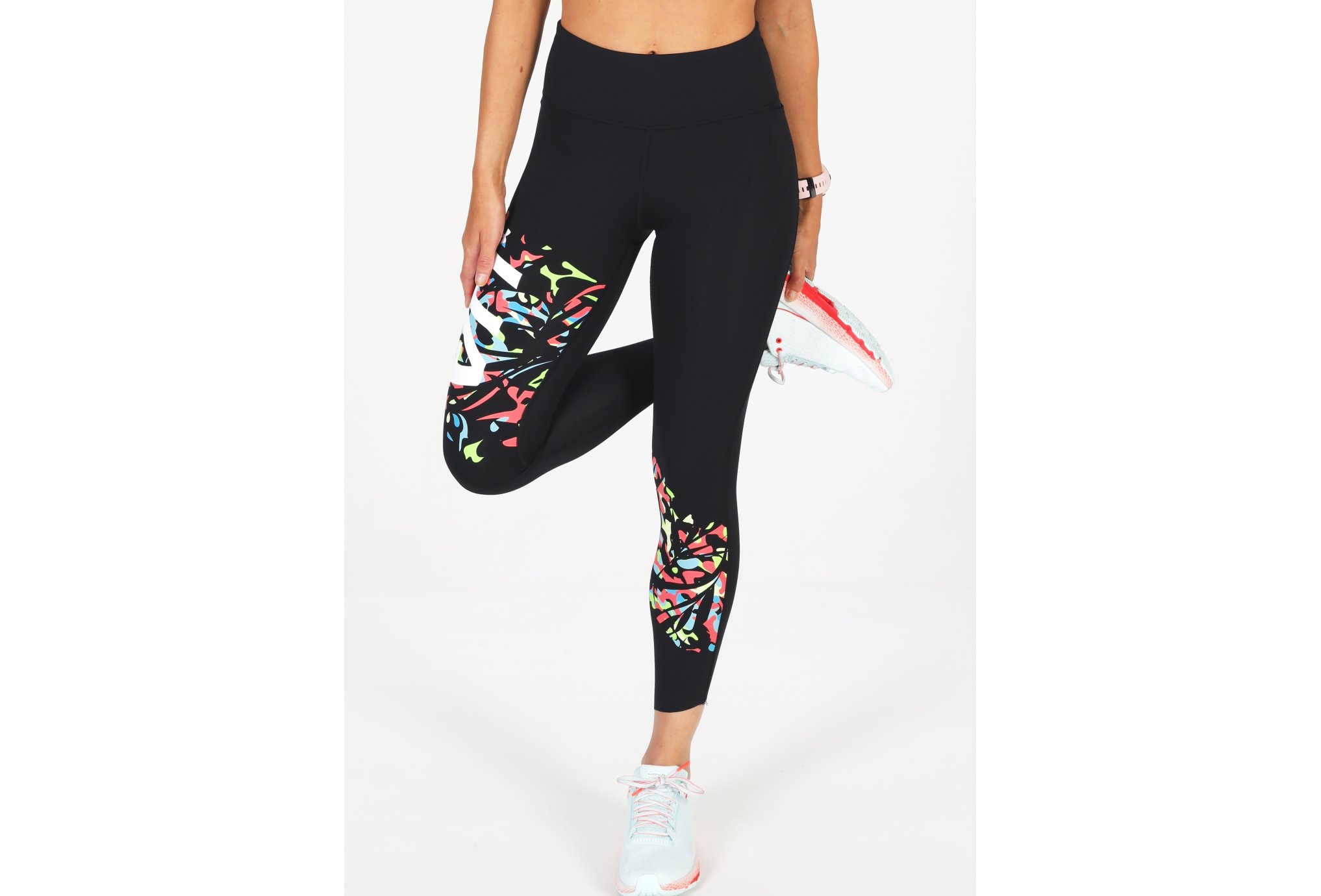 Under Armour Fly Fast Floral 7/8 W vêtement running femme