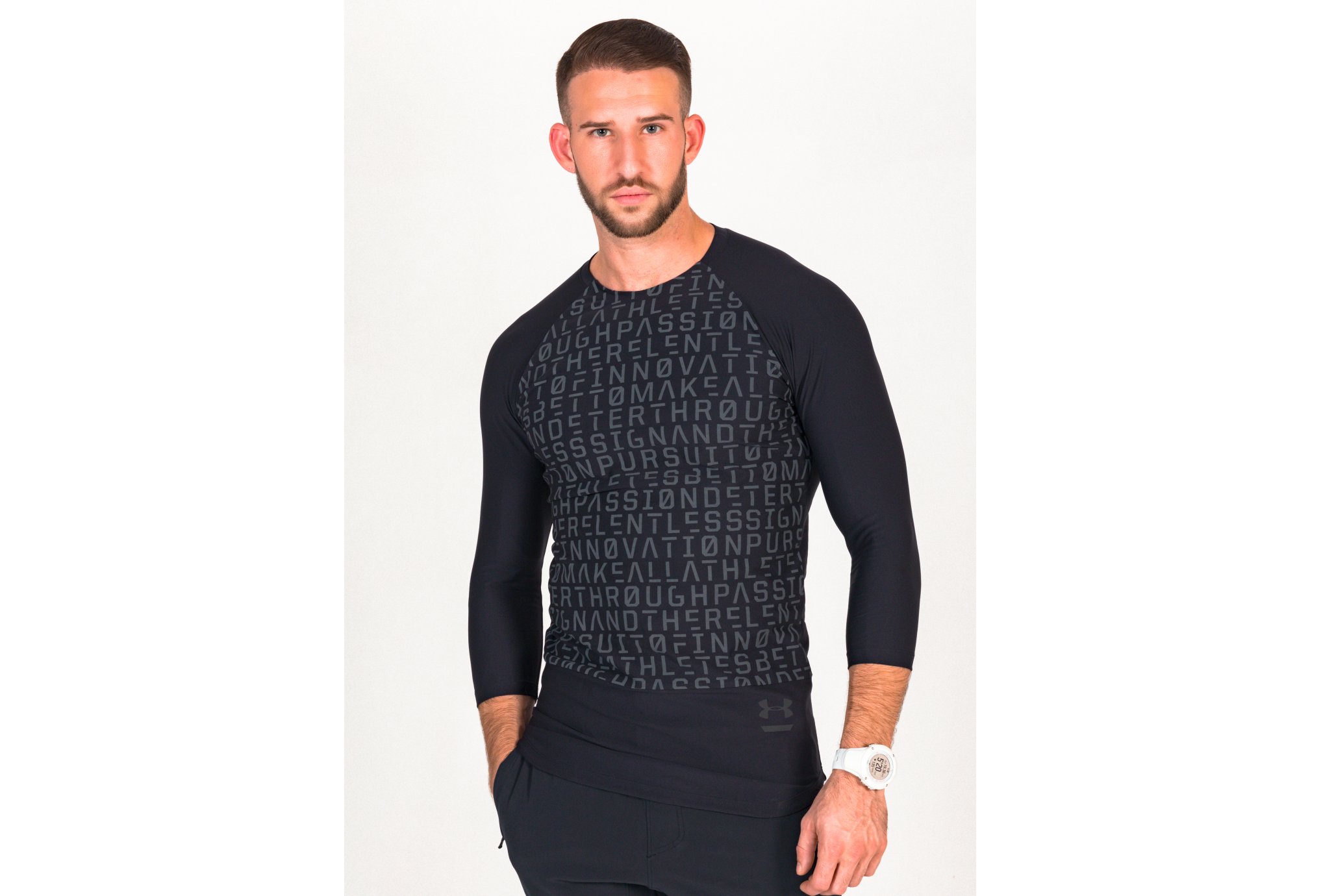 Under Armour Graphic 3/4 M vêtement running homme