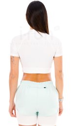 Under Armour HeatGear Crop Mock