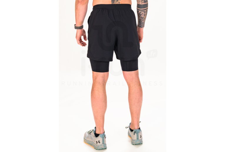 Under Armour pantal�n corto Launch Run 2 en 1