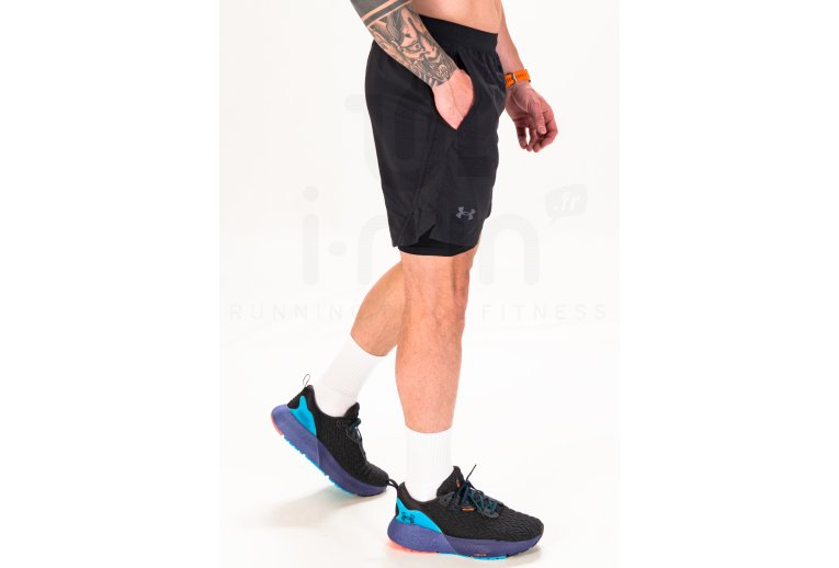Under Armour pantal�n corto Launch Run 2 en 1