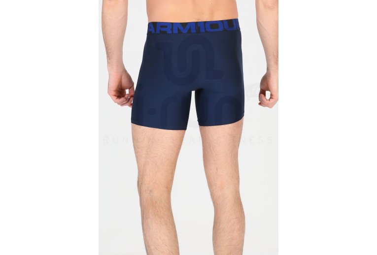 Under Armour Pack 2 Bxers Tech 6 inch Boxerjock