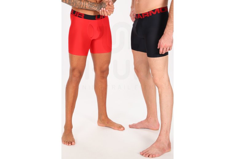 Under Armour Pack 2 B�xers Tech 6 inch Boxerjock