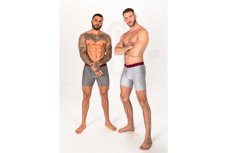 Under Armour Lot 2 Boxers Tech 6 inch Boxerjock Herren