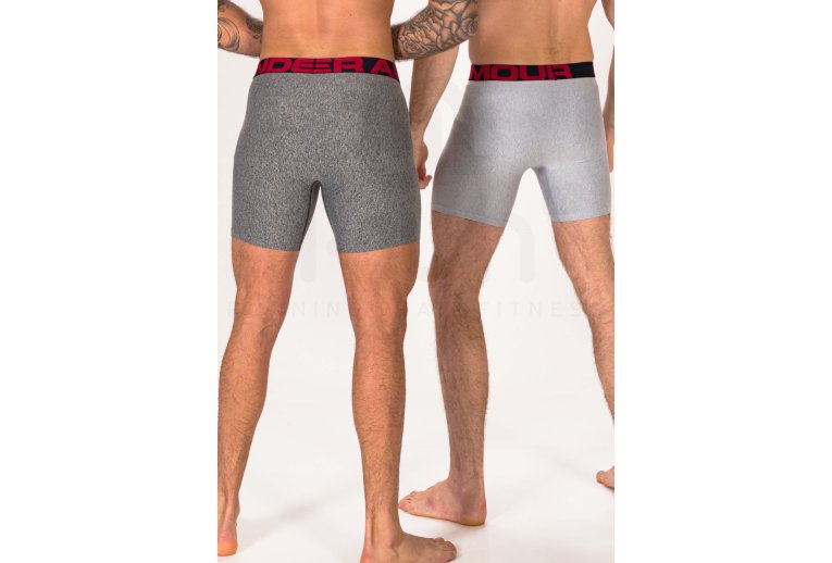 Under Armour Lot 2 Boxers Tech 6 inch Boxerjock Herren