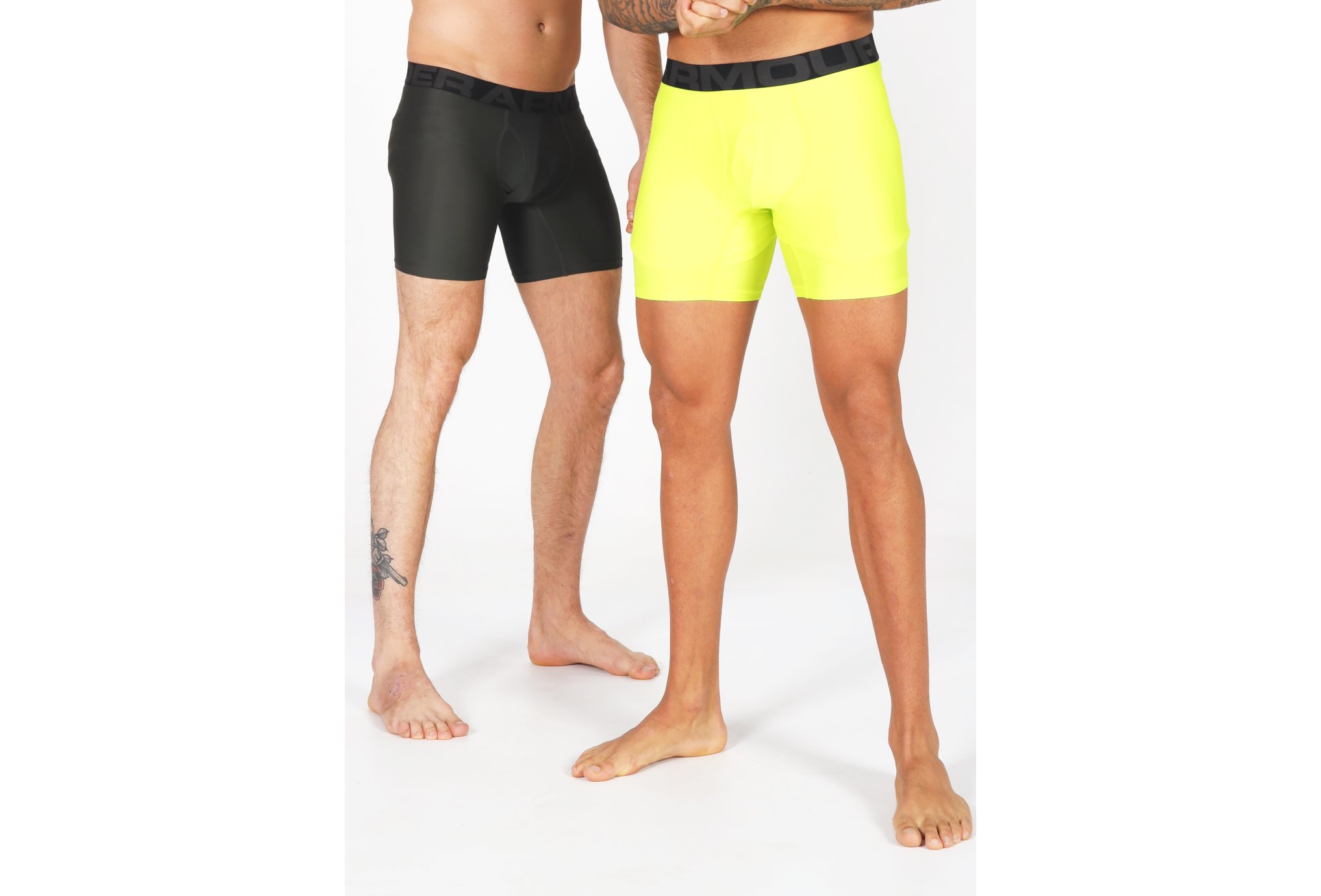 Under Armour Lot 2 Boxers Tech Boxerjock M vêtement running homme