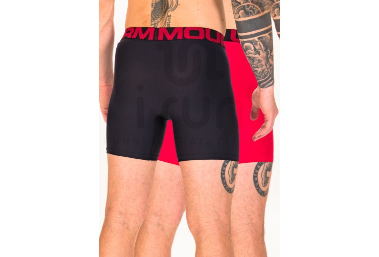 Under Armour Lot 2 Boxers Tech Boxerjock M