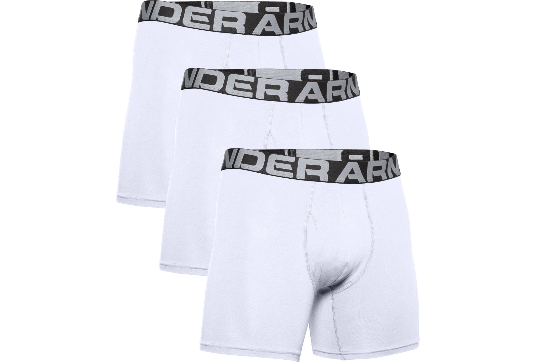 Under Armour Lot de 3 boxers Charged Cotton vêtement running homme
