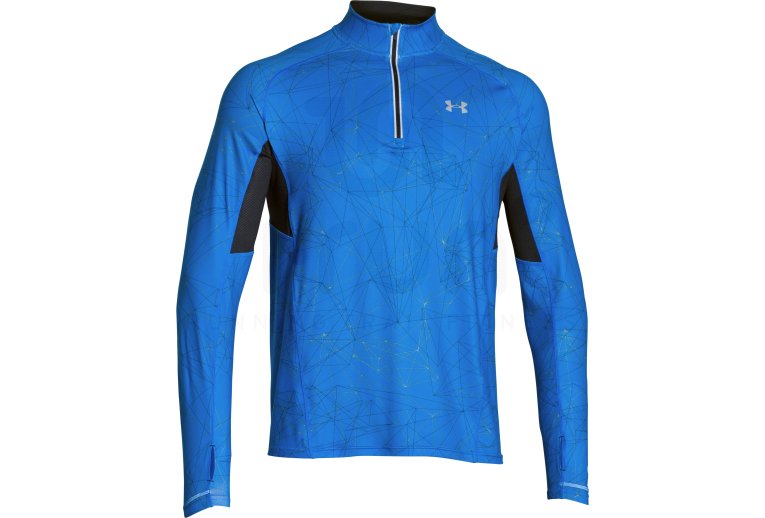 Under Armour Maillot Launch 1/2 Zip Printed