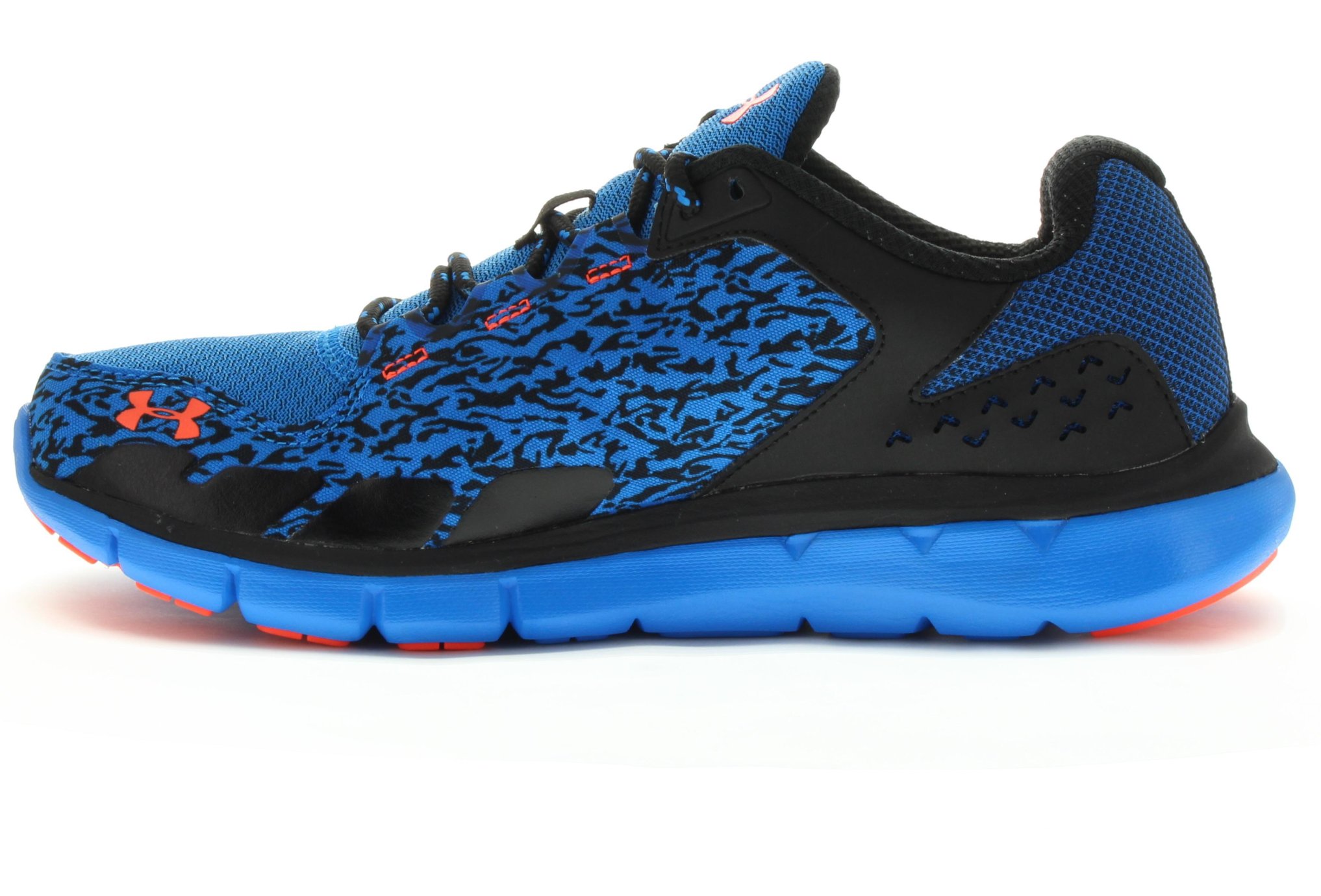 Under Armour Micro G Velocity RN Storm M homme Bleu pas cher