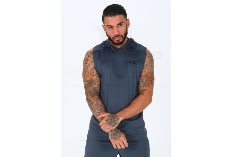 Under Armour camiseta sin mangas MK1 Hoodie