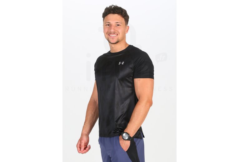 Under Armour camiseta manga corta Qualifier Iso-Chill Printed Run