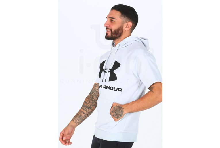Under Armour sudadera manga corta Rival Fleece Logo