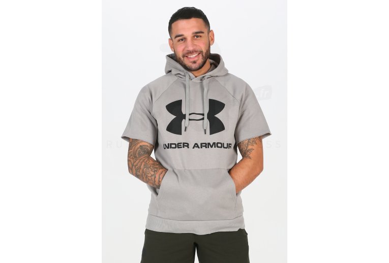 Under Armour sudadera manga corta Rival Fleece Logo