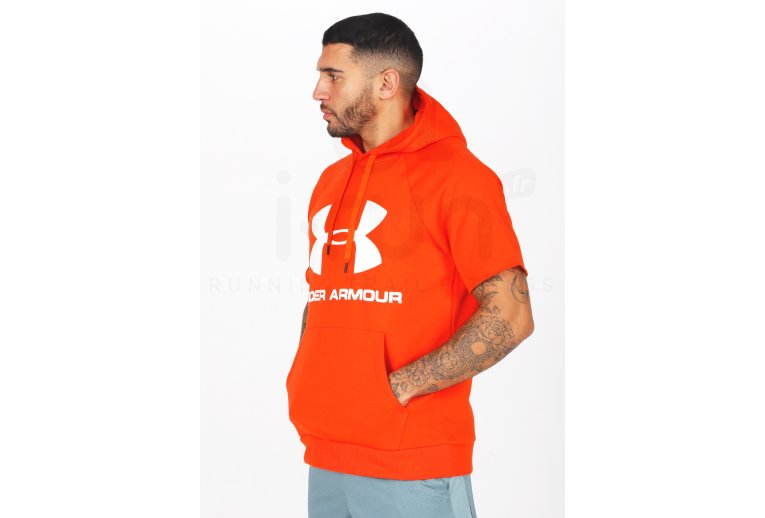 Under Armour sudadera manga corta Rival Fleece Logo