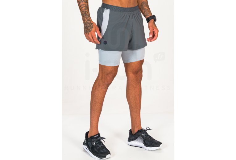 Under Armour Rush Run 2 en 1 Herren
