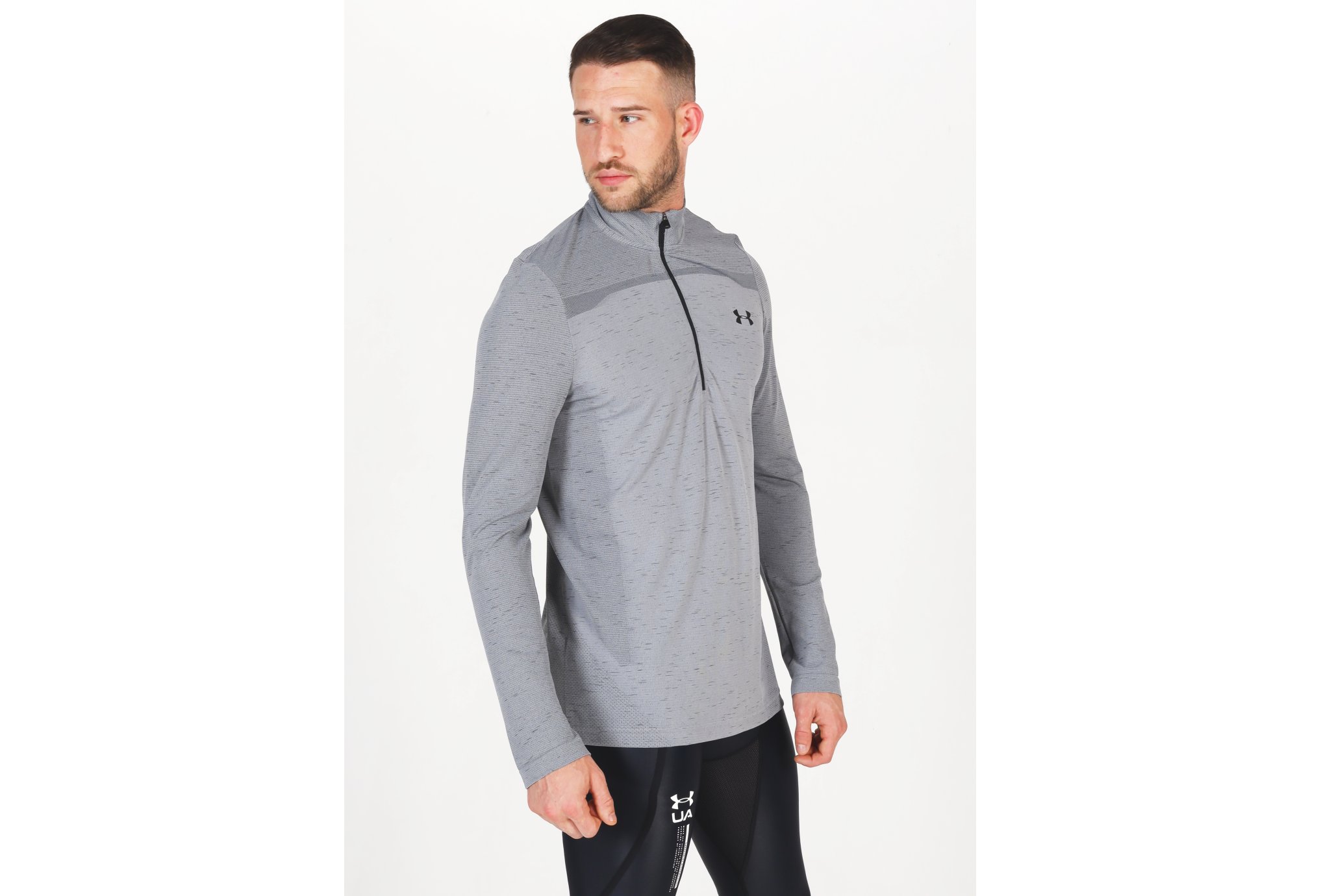 Under Armour Seamless 1/2 Zip M vêtement running homme