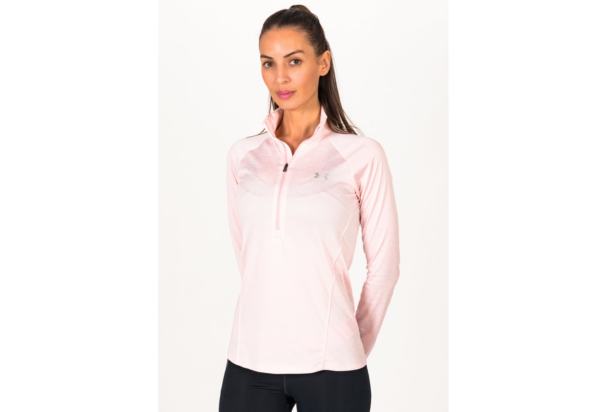 Under Armour Tech 1/2 Zip W vêtement running femme