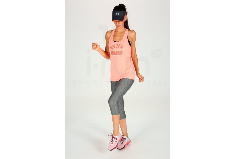 Under Armour Camiseta de tirantes Threadborne Train Word Mark