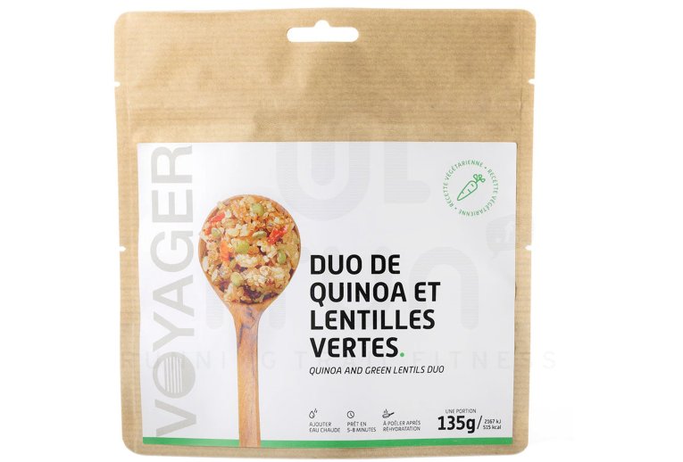 Voyager Duo de quinoa et lentilles vertes