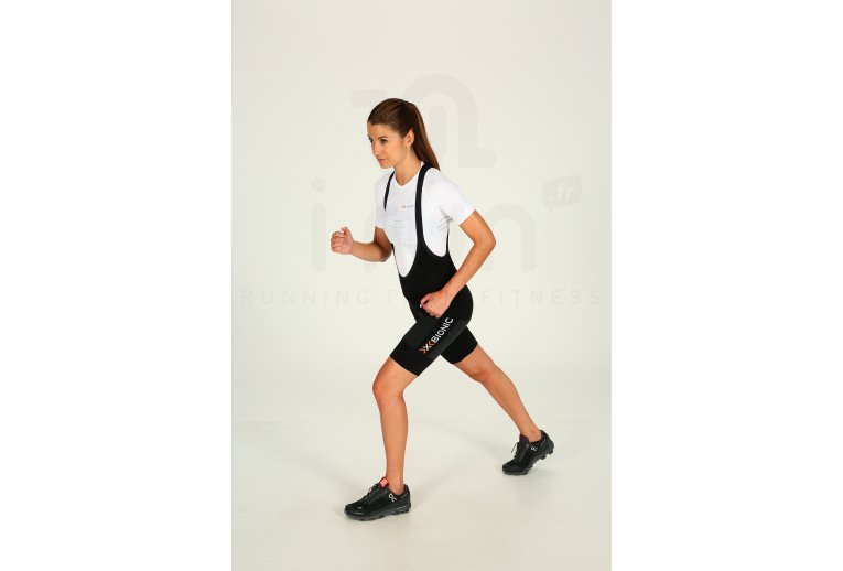 X-Bionic Culotte con tirantes para mujer Bike Bib BT 2.0 Elite Pad