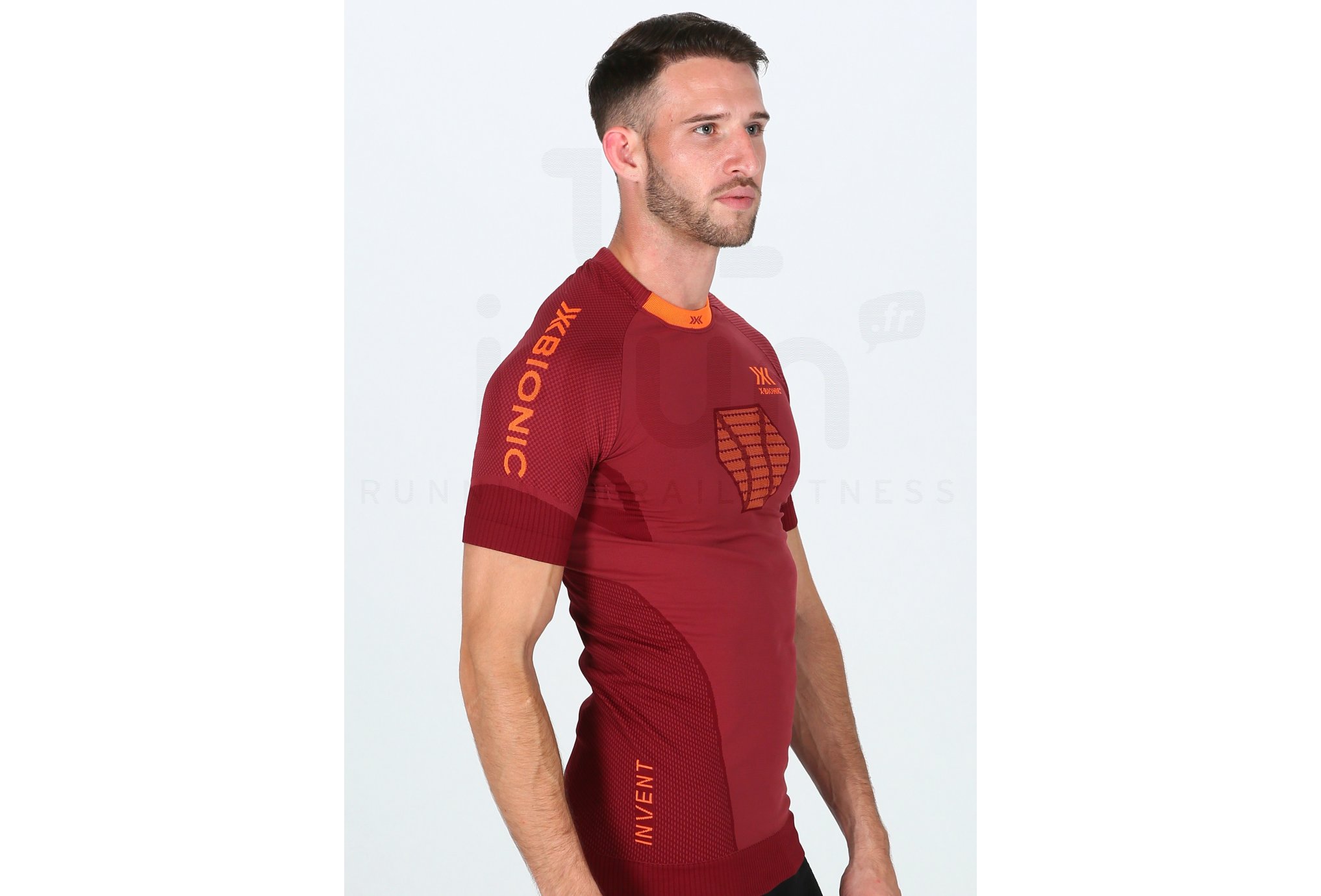 X-Bionic Camiseta Interior Manga Larga Hombre - Energy Accumulator Light - Marine/orange